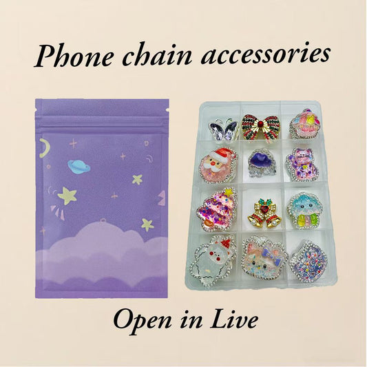 【NIEUW】 Telefoonkoord accessoires Blind Bags - Open in live