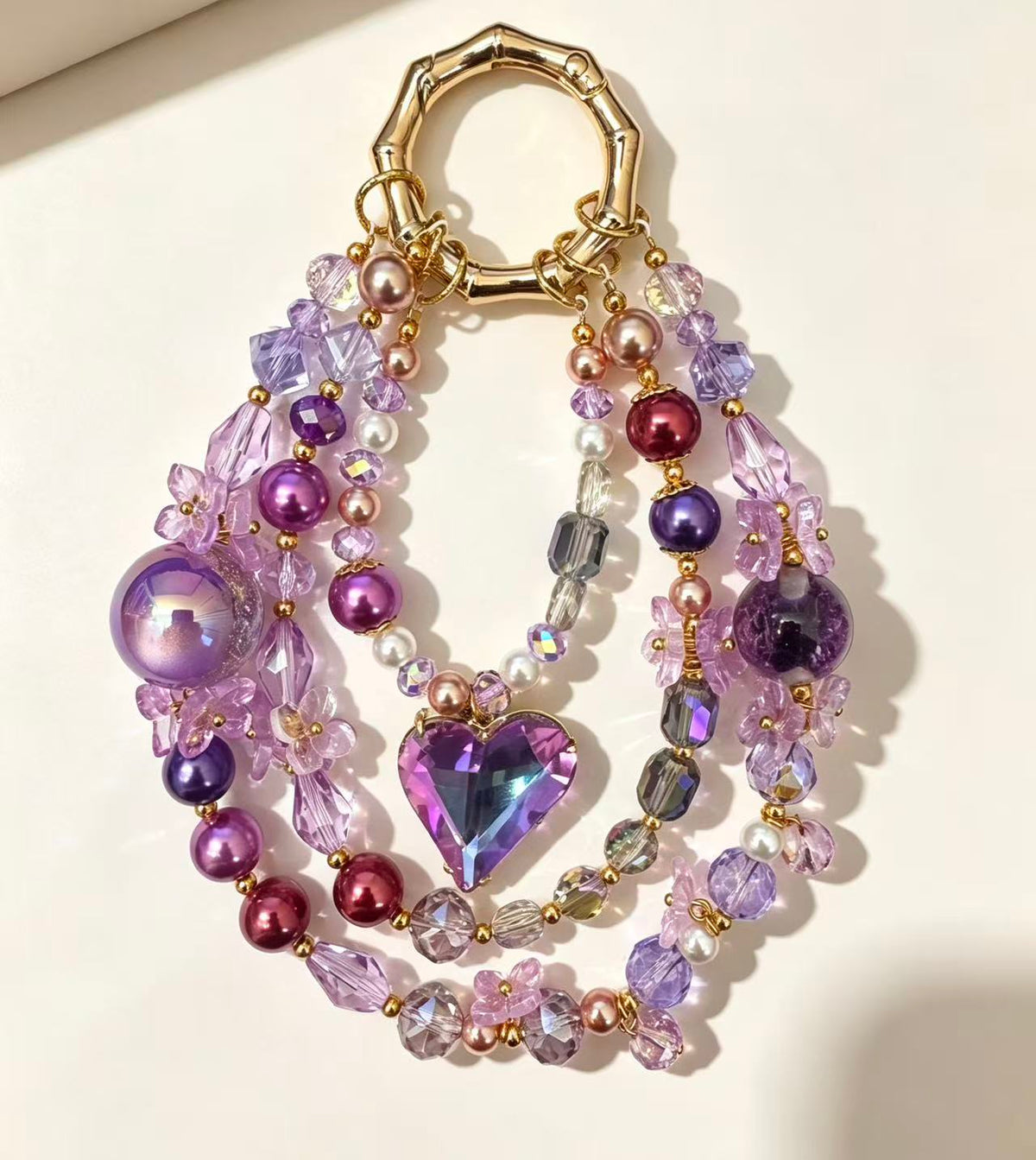 Amethyst Glow Bead Mix
