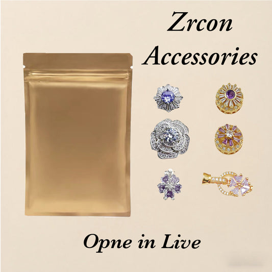 【Neu eingetroffen 💖】Luxus-Zirkonia-/Schnallen-Accessoires – Live-Verkauf
