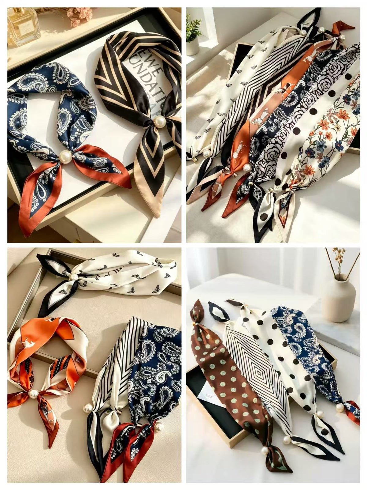 Pearl Clasp Scarf Mystery Bag – Opened Live