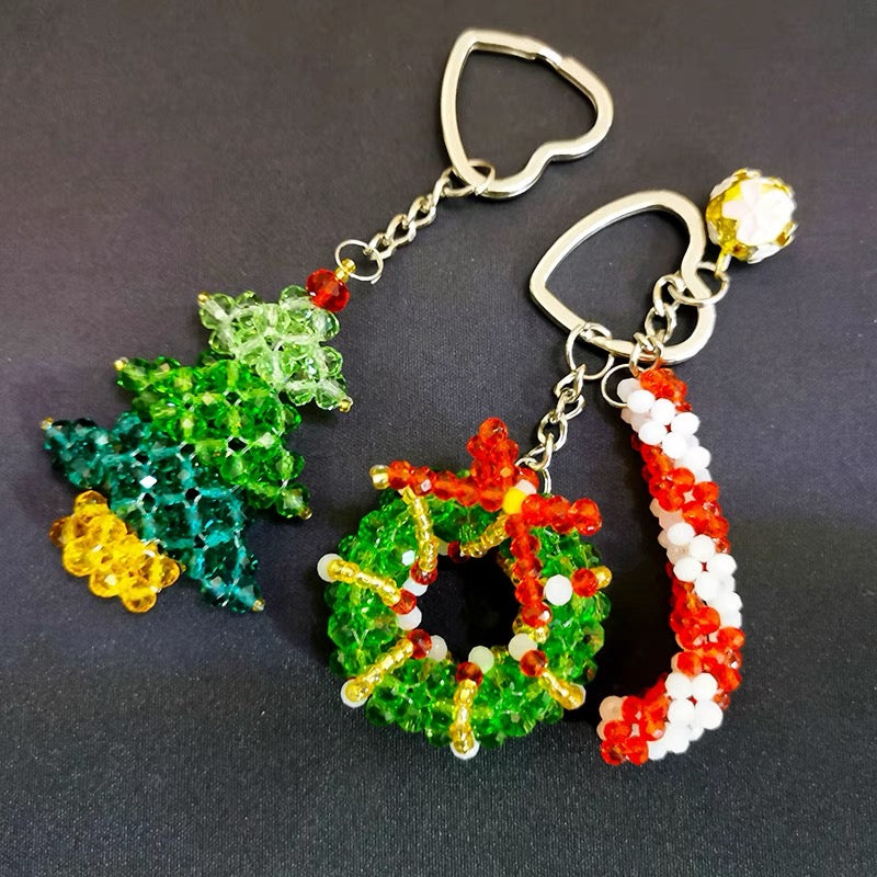 Handmade bead keychain Lucky Bags Open in live