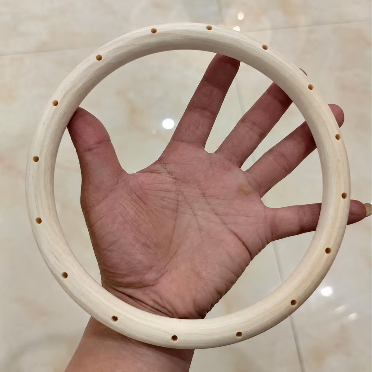 Wooden Suncatcher Rings