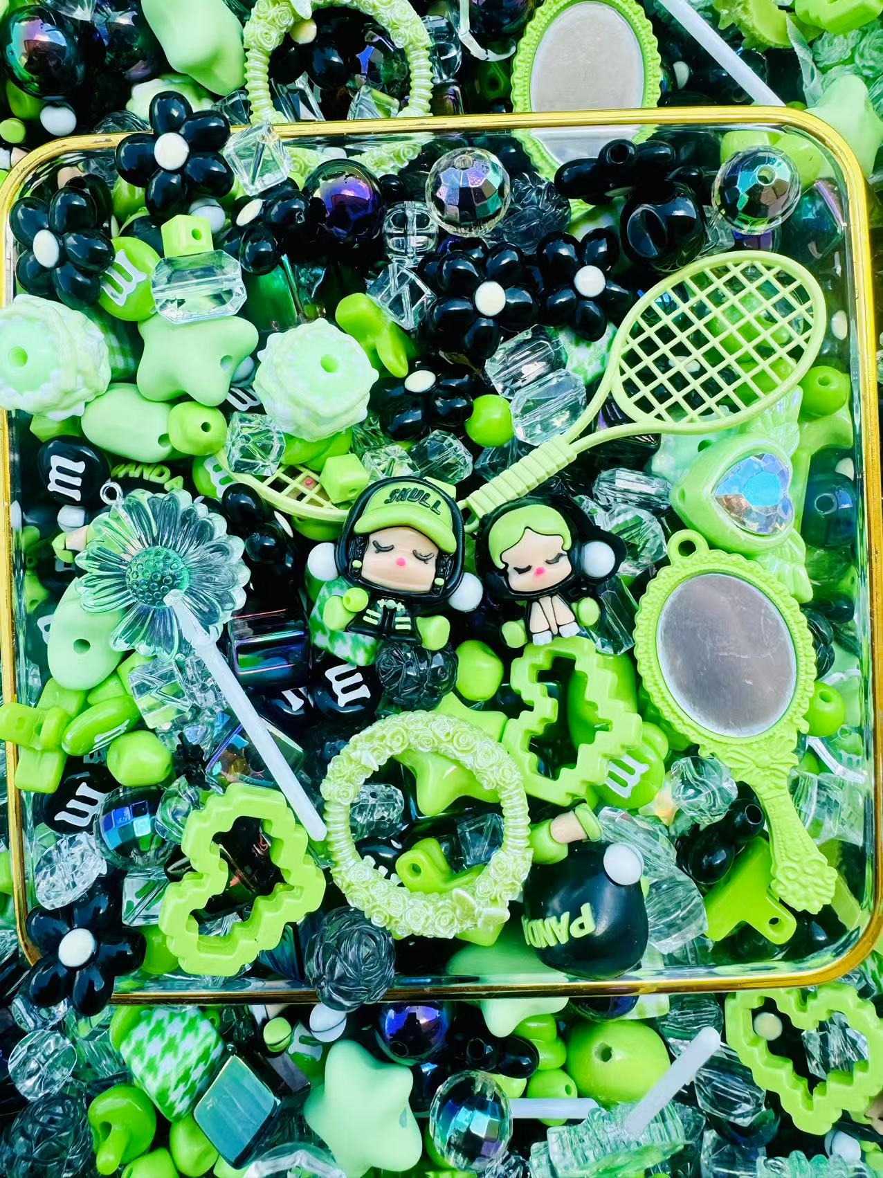 【Buy one get one free】SunGreen Stone Black Shining SP mix