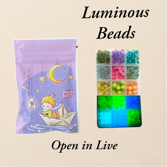 【Nieuw 💖】Lichtgevende kralen - Ga live