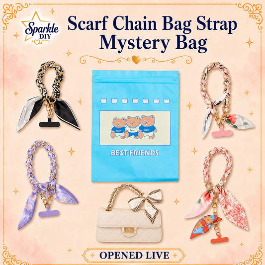 Scarf Chain Bag Strap Mystery Bag – Opened Live