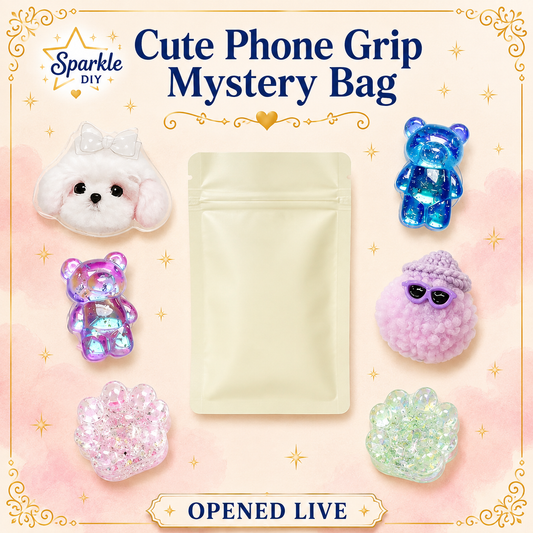 Cute Phone Grip Mystery Bag – Opened Live