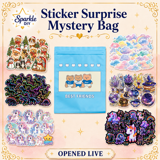 Sticker Mystery Bag – Opened Live