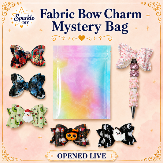 Fabric Bow Mystery Bag – Opened Live