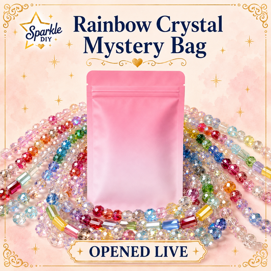 Rainbow Crystal Mystery Bag – Opened Live