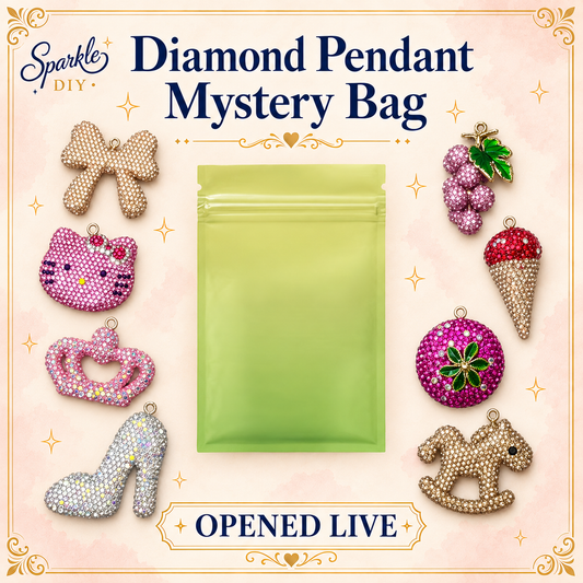 【Nieuw 💖】Diamanten hangers Verrassingszakjes - Live openen