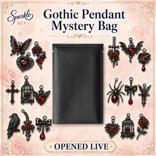 【Nieuw 💖】Zwarte hangers Blind Bags - Open live