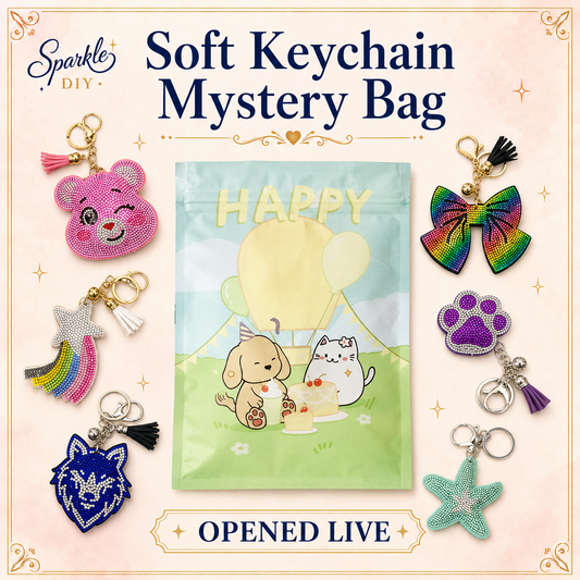 【Nieuw 💖】Zachte sleutelhanger Blind Bags - Openen live