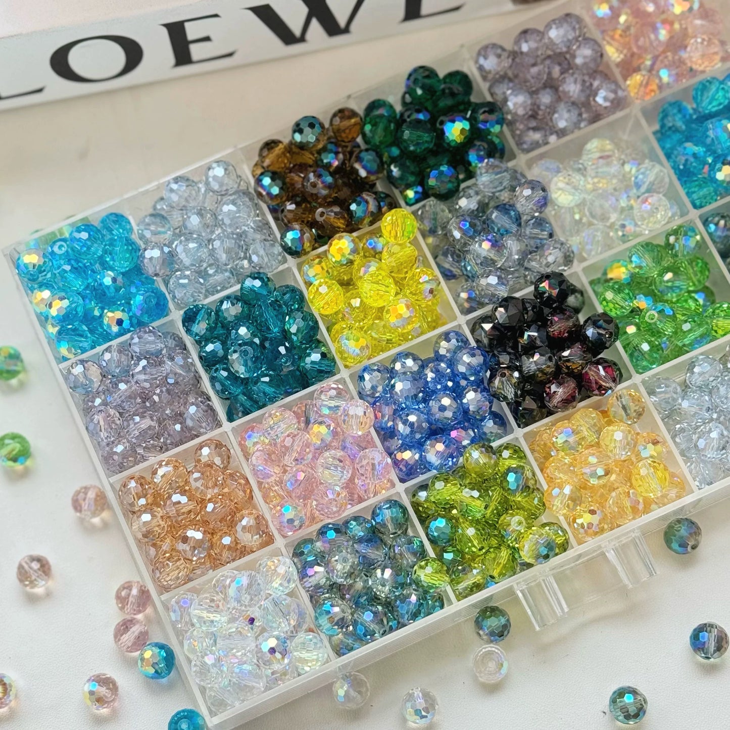 Bling Glass Crystal Beads Lucky Bags -- Open in Live