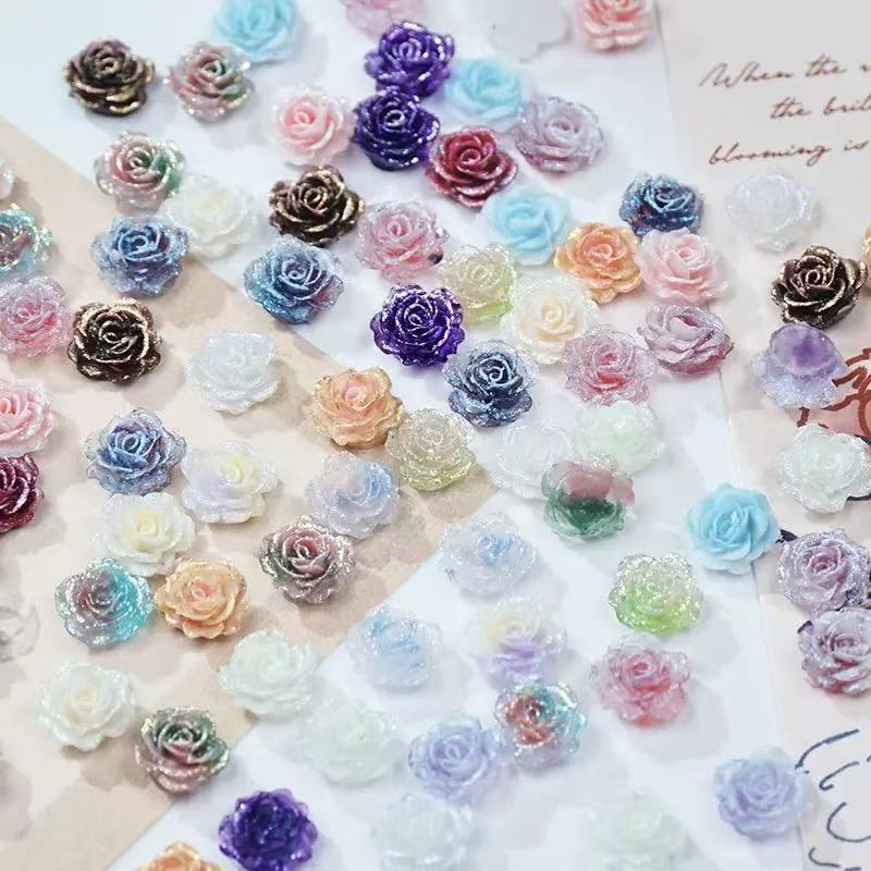 DIY Soft glue flower- Open in Live