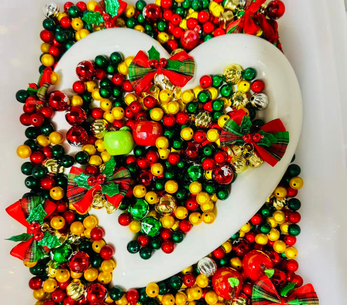 Christmas series Light bulb bead Mix