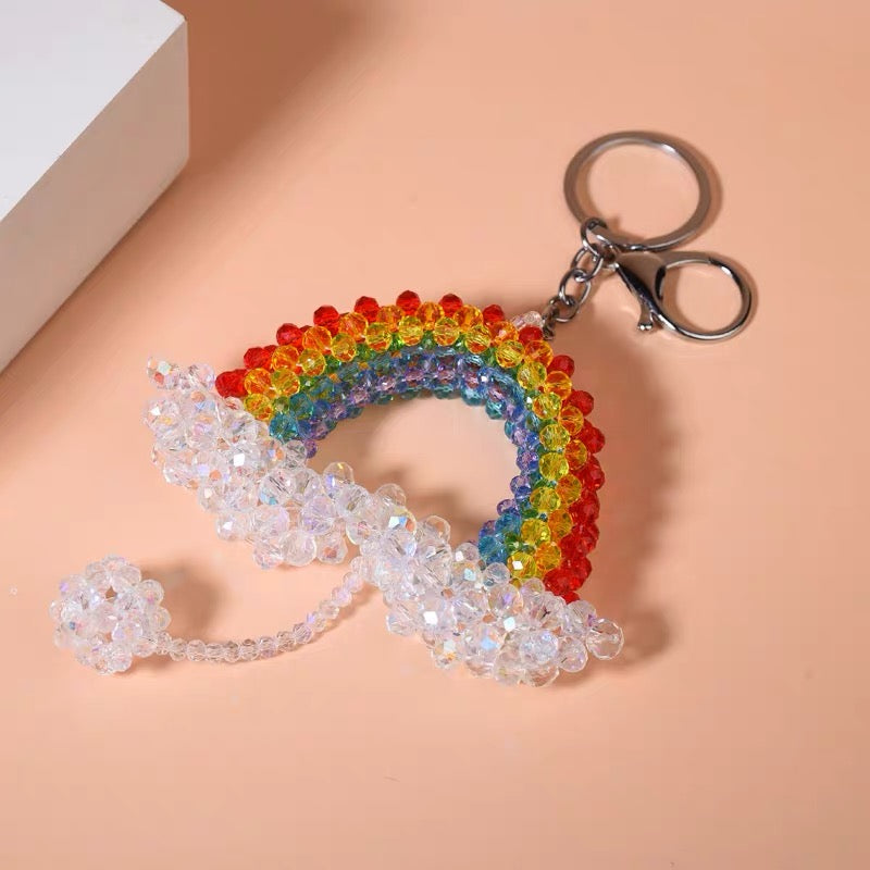 Handmade bead keychain Lucky Bags Open in live