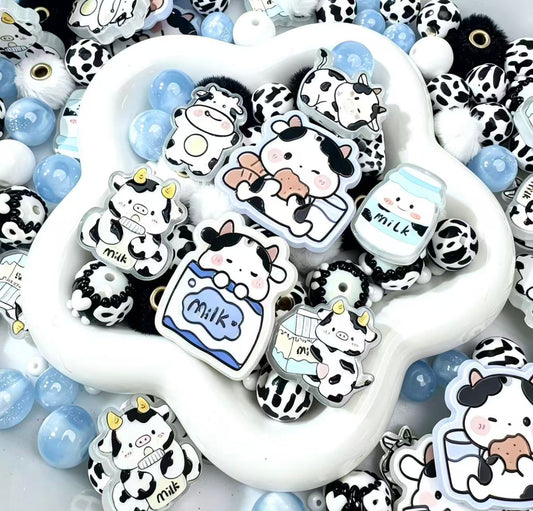 Blaumilch-Kuh-Mischung