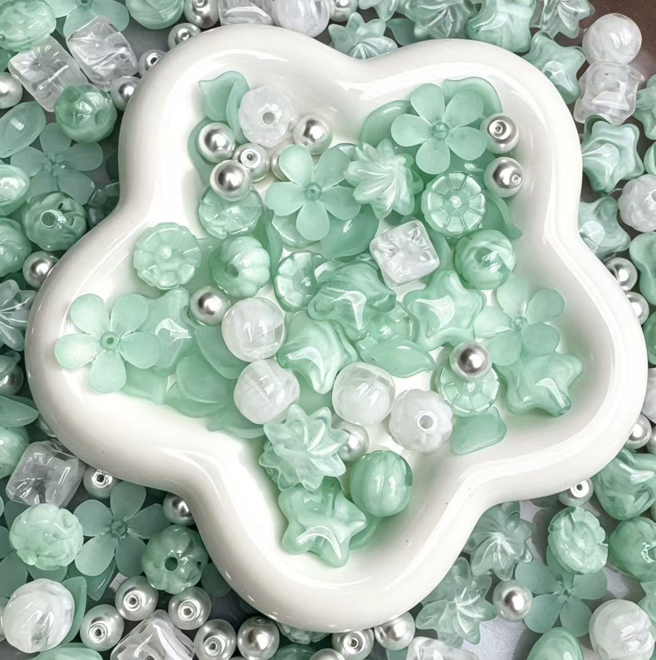【BOGO】Mint Blossom Pearl Mix
