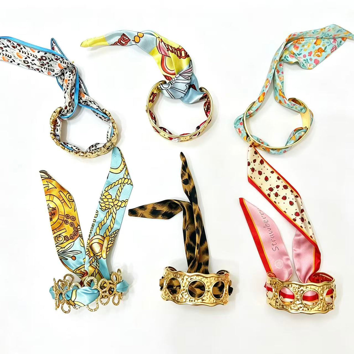 Vintage Scarf Bangle Mystery Bag – Opened Live