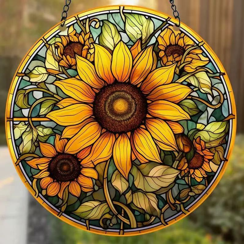Acrylic card sun Catcher