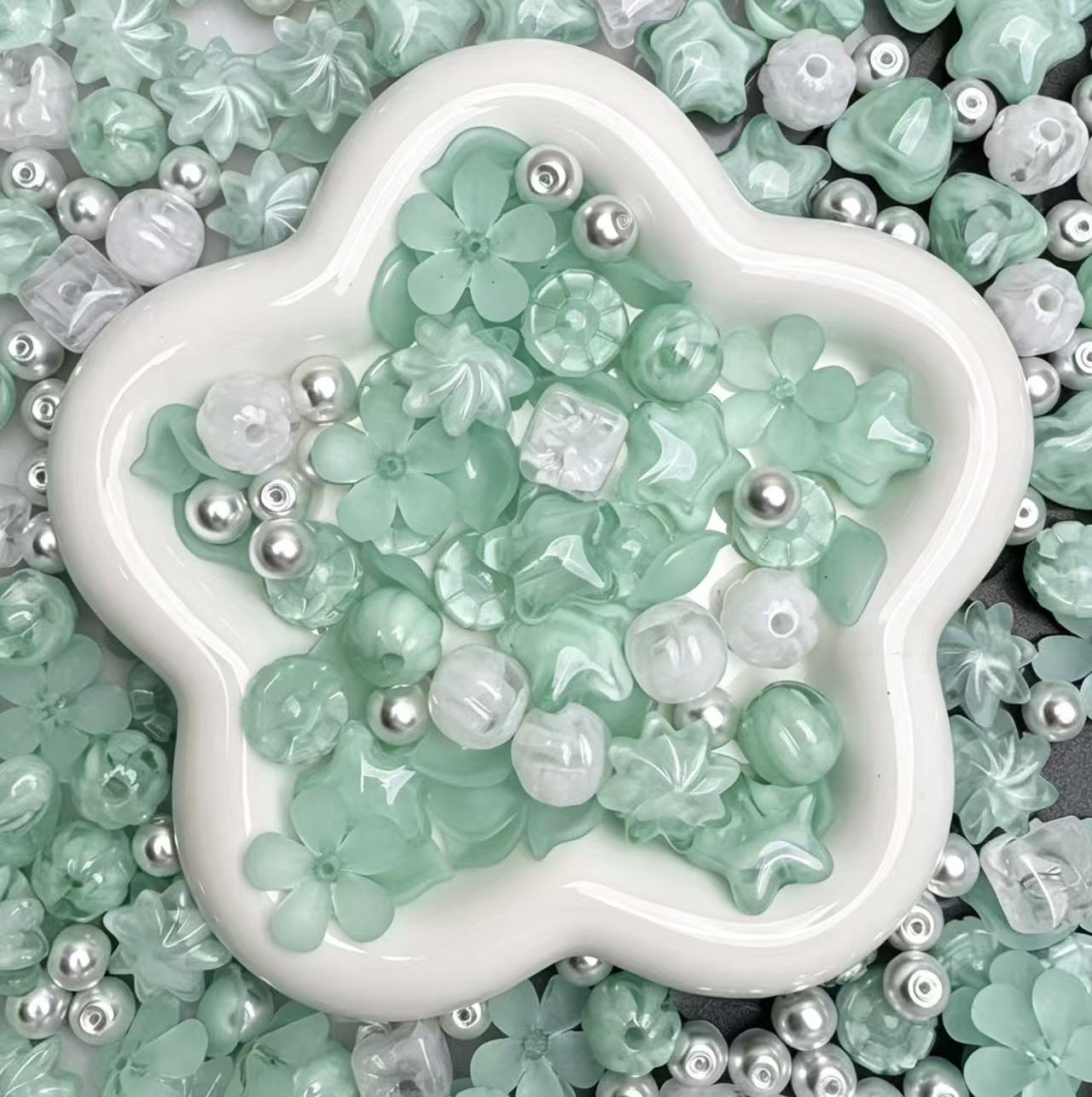 【BOGO】Mint Blossom Pearl Mix