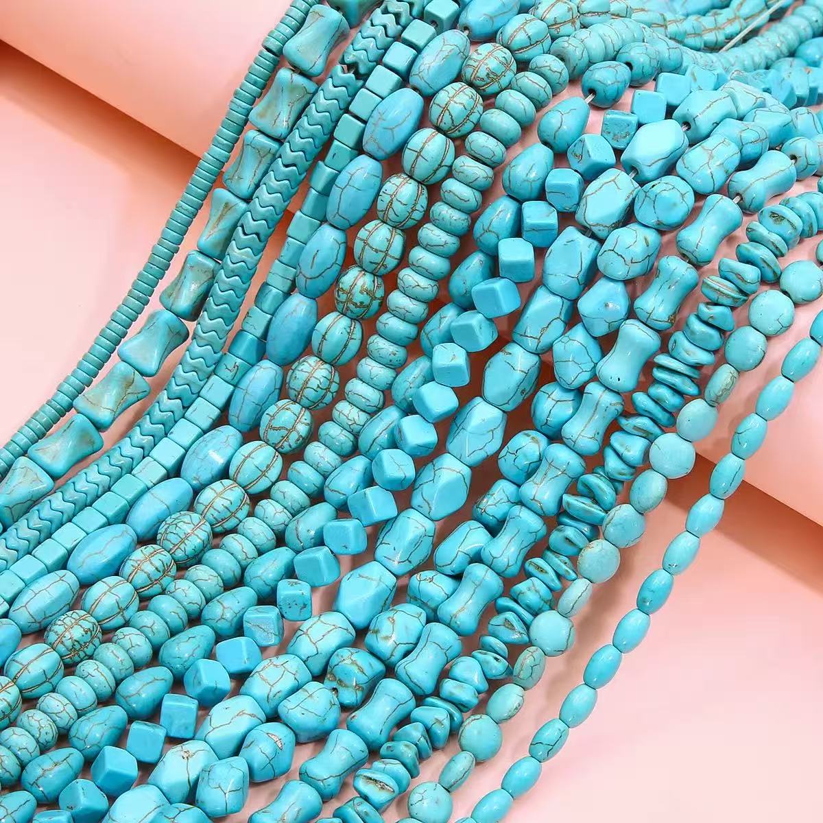 【Nieuw 💖】Turquoise kralen Blind Bags - Open live