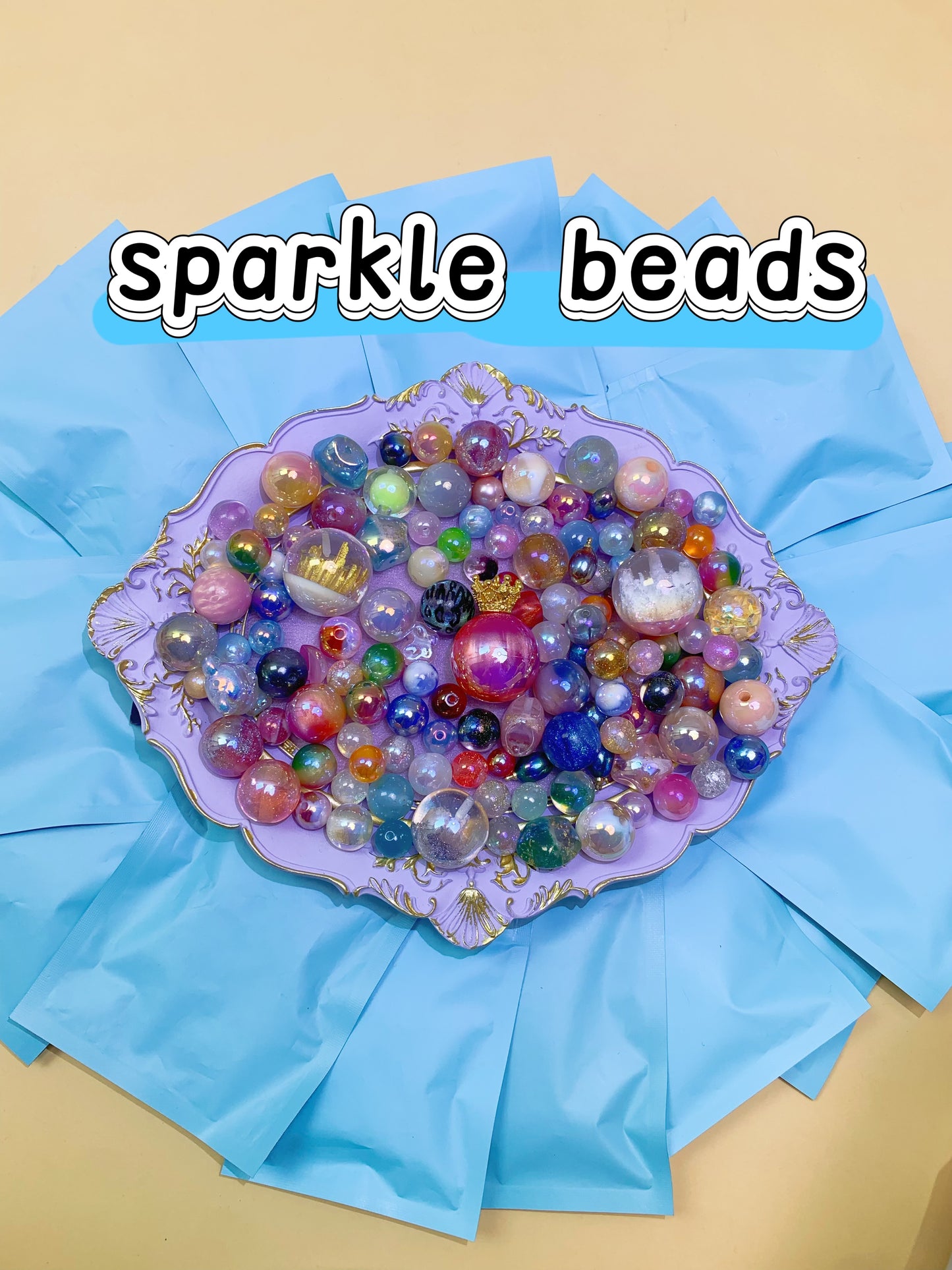 DIY Sparkle beads- Open in live（(Guessing the color will yield more)）