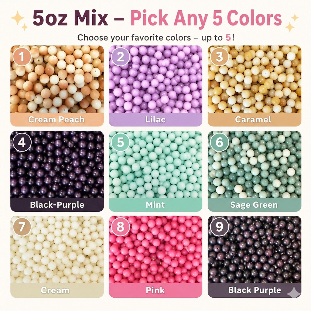 Bodhi beads (customizable mix)
