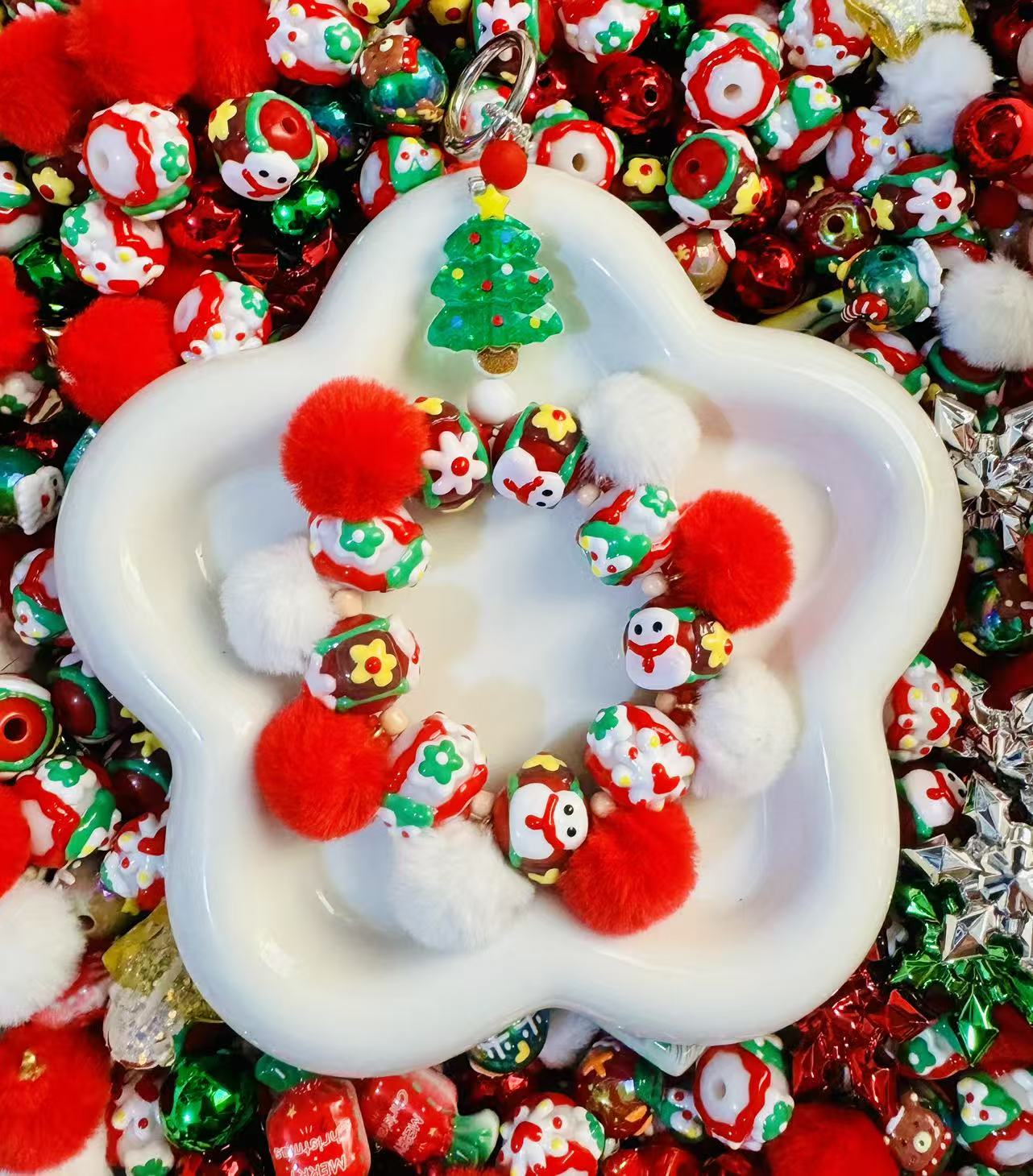 Christmas series bead mix