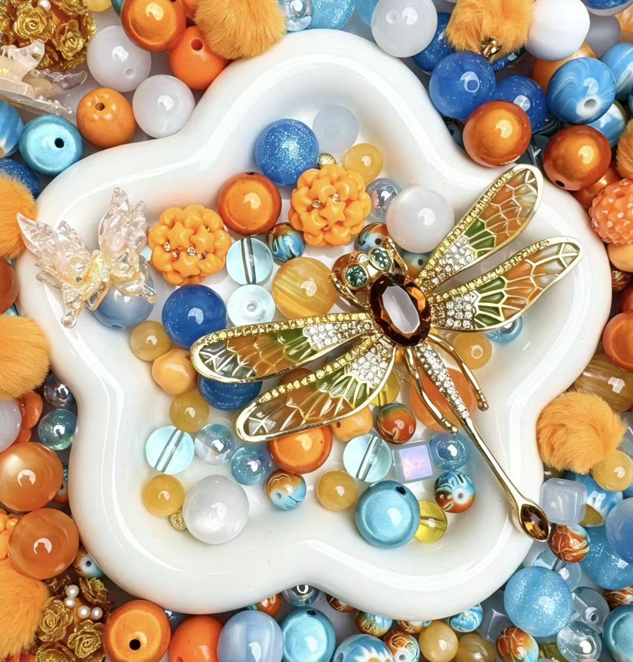 Golden Dragonfly Garden Mix