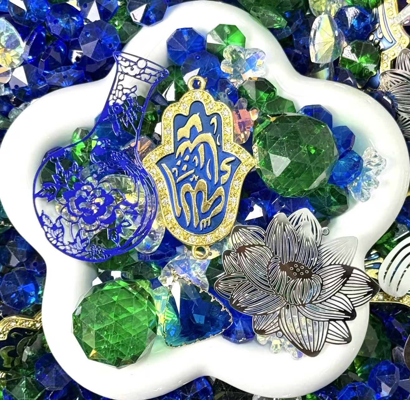 Azure Amulet Sun Catcher Mix