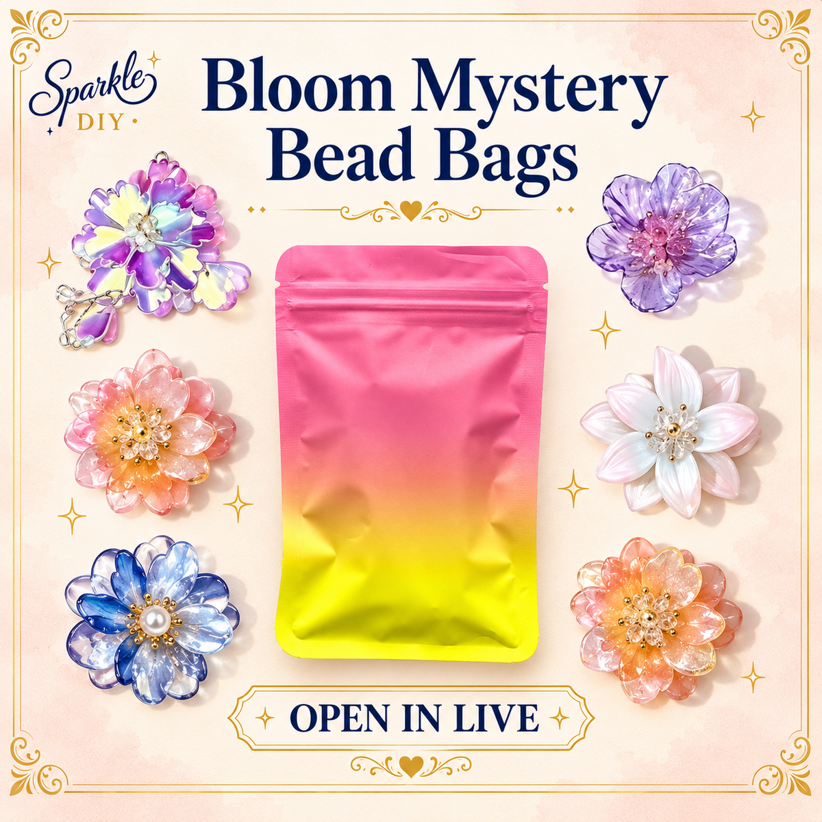[Renew]Bloom Mystery Bead Bags - Open in live