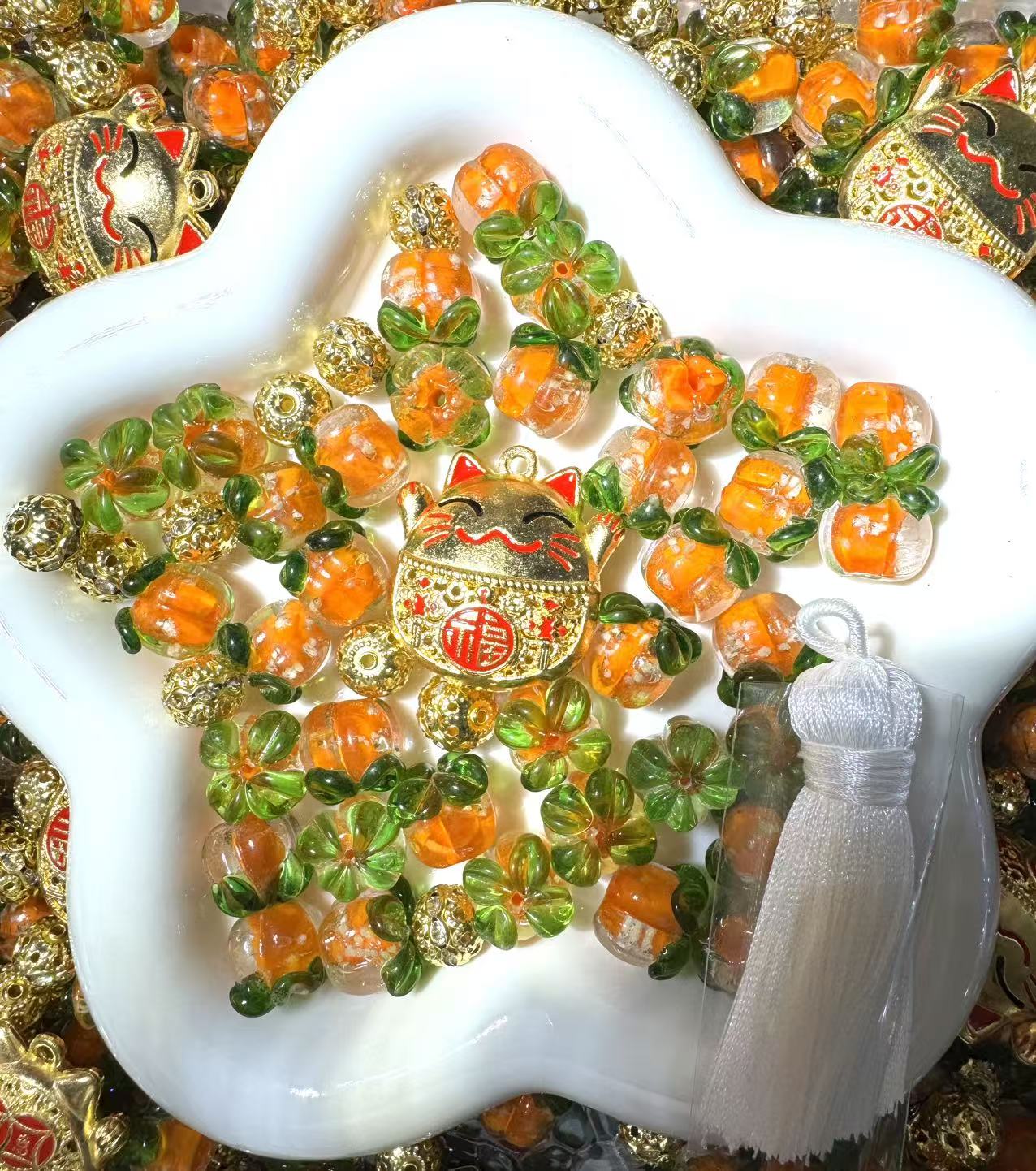 May everything go as desired with persimmons Mix