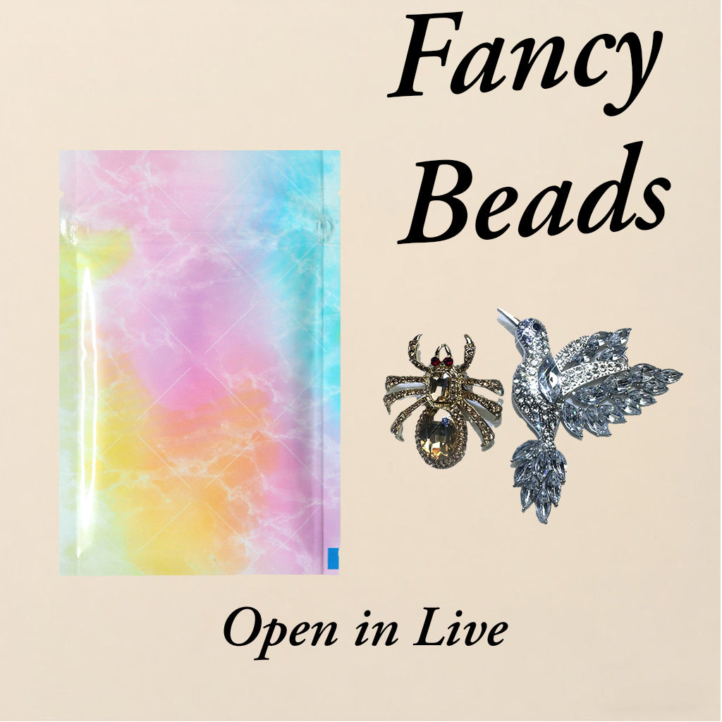 Fancy Beads Bag for Beaded Pen- Open in live