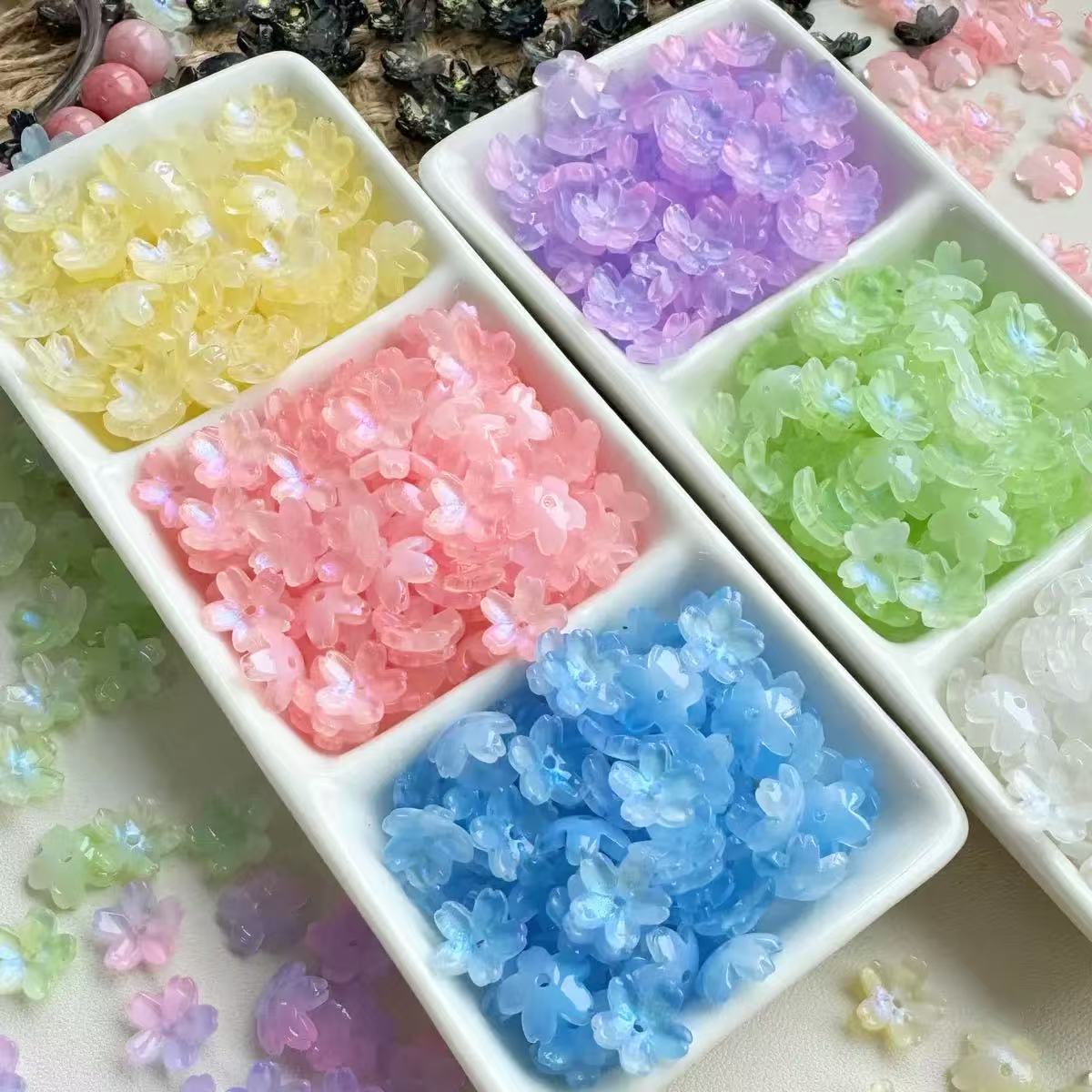 DIY Alien flower glass Lucky Bags- Open in Live