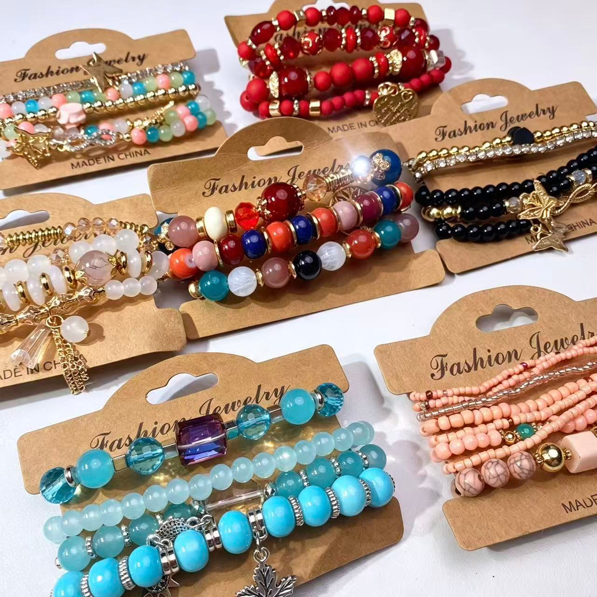 Beaded Bracelet Stack Mystery Bag – Opened Live