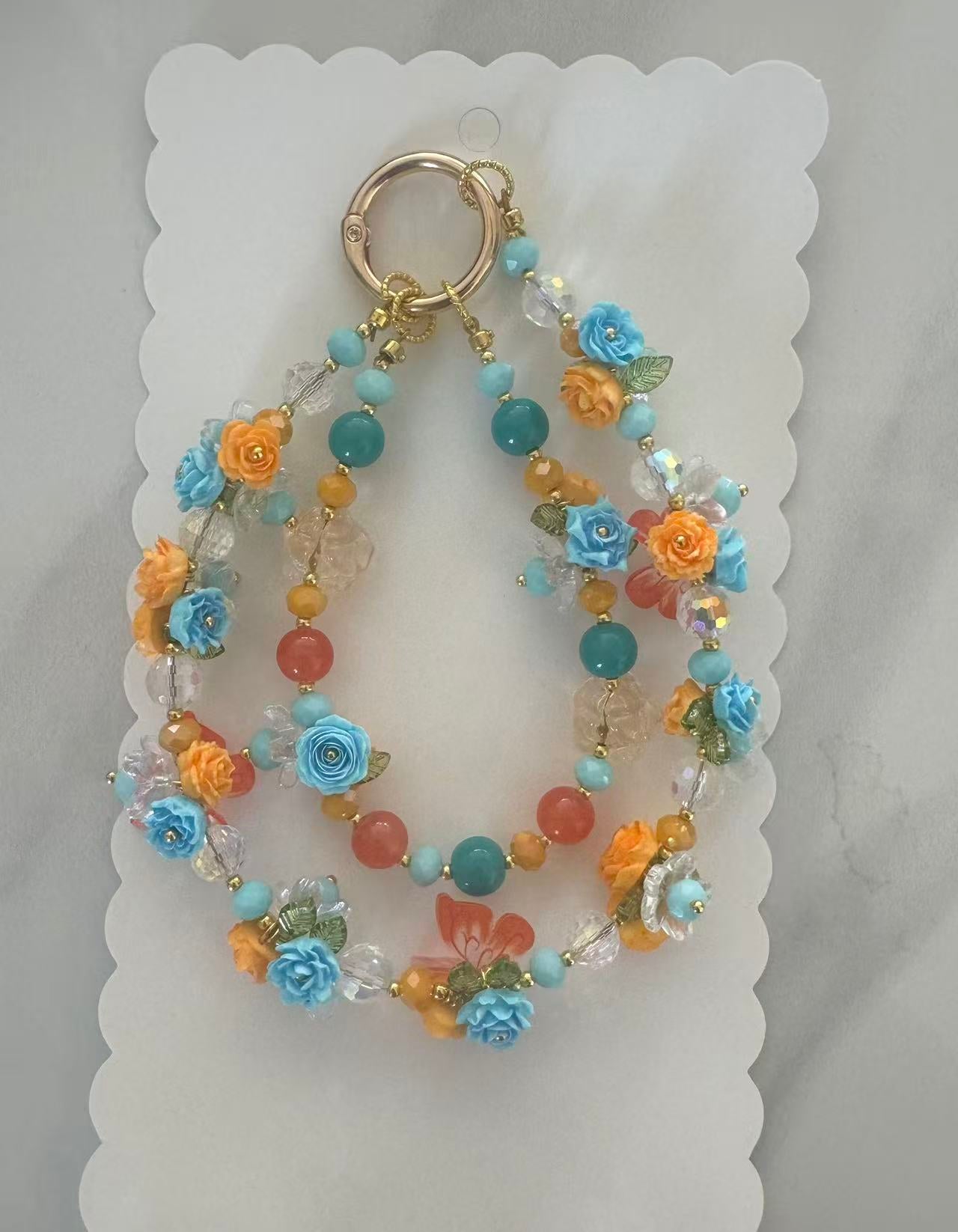 Desert Bloom Glass beads Mix