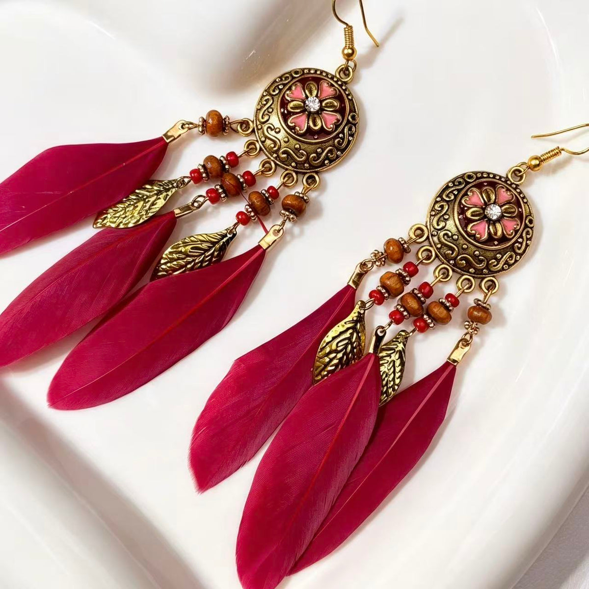 Boho Feather Earrings Mystery Bag – Opened Live