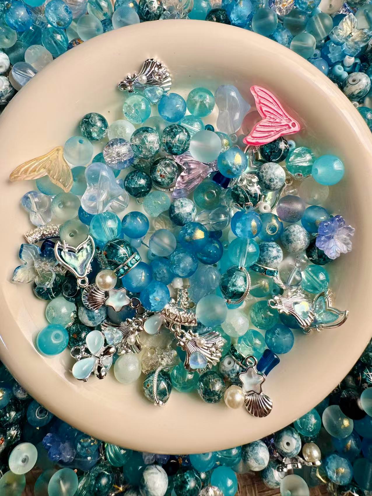 Ocean Series - Glass Bead Mix