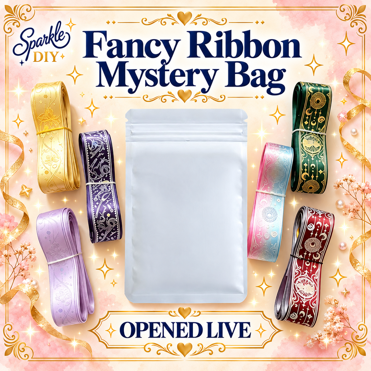 Fancy Ribbon Mystery Bag – Opened Live
