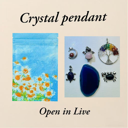 【New Arrival 11/18】Crystal pendant Blind Bags- Open in live