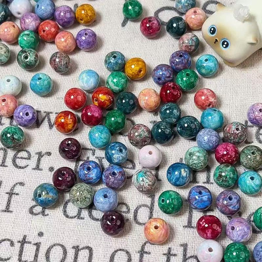 【New 💖】oil painting glass beads Blind Bags- Open in live