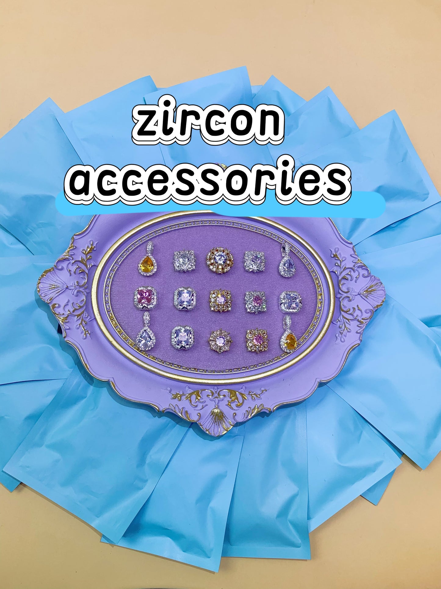 【New 💖】Luxury Zircon/Buckle Accessories- Open in live