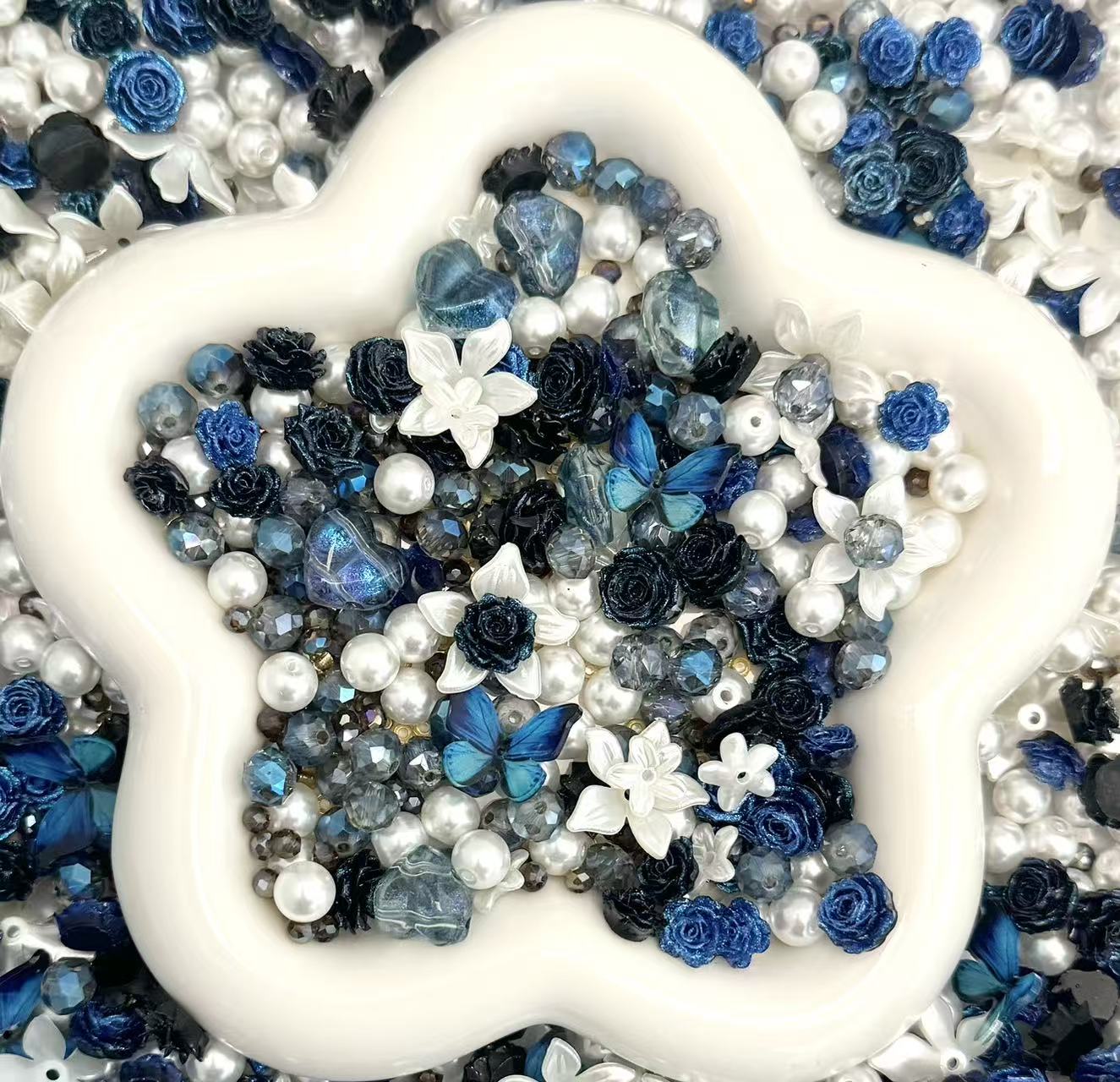 Royal Blue Butterfly Mix