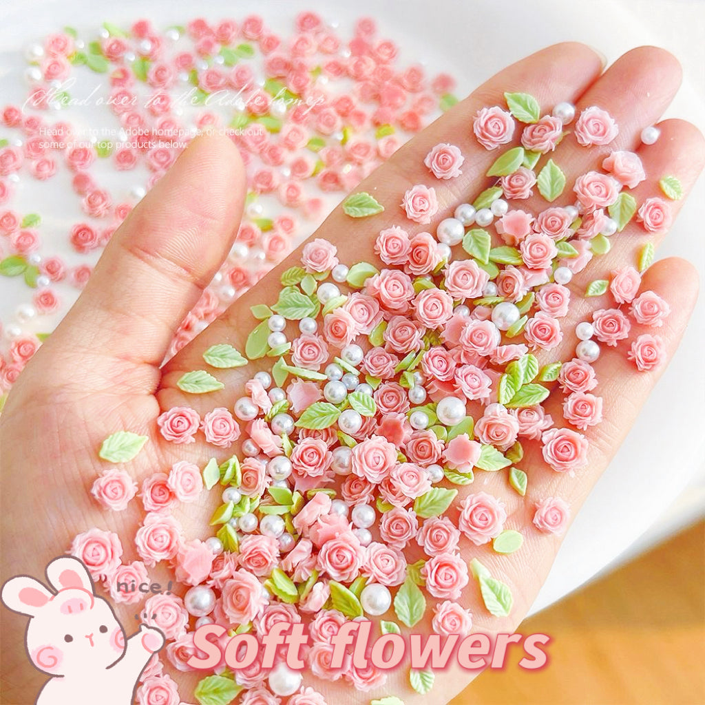 DIY Soft glue flower- Open in Live