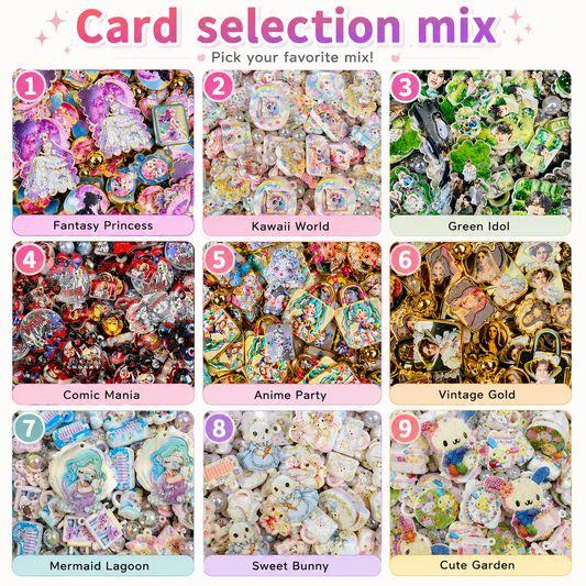 Card selection mix