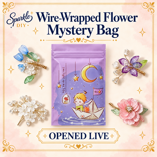 Wire-Wrapped Flower Mystery Bag – Opened Live