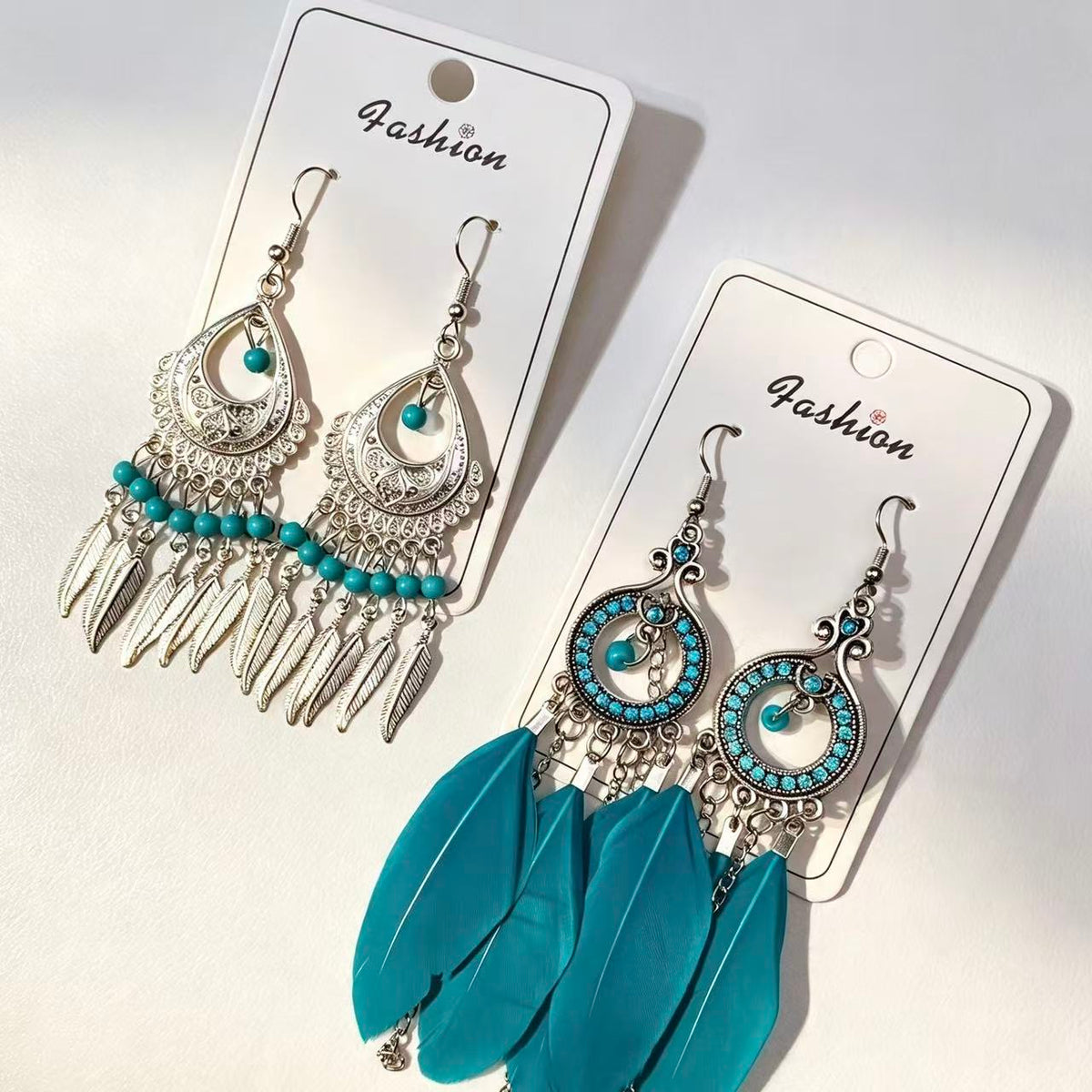Boho Feather Earrings Mystery Bag – Opened Live