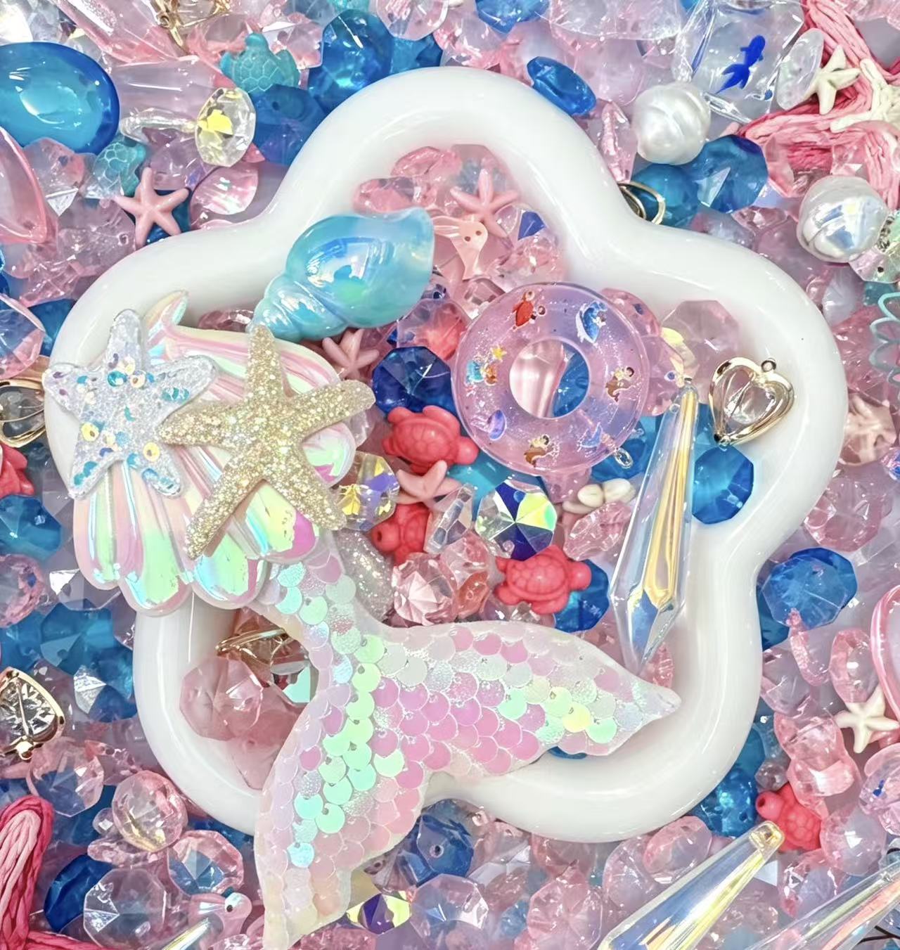 Pink Ocean Dream Sun Catcher Mix