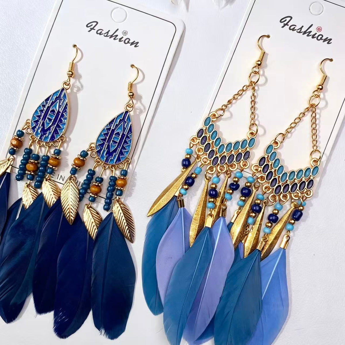 Boho Feather Earrings Mystery Bag – Opened Live